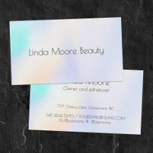 Aesthetician Pastel Hologram Premium