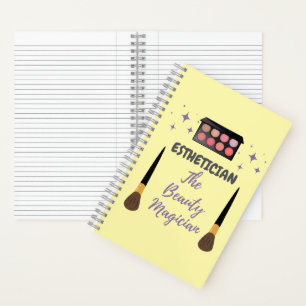 Aesthetician The Best Beauty Magician  Notebook