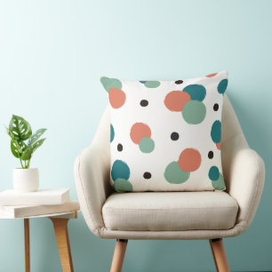 Aethetic Colourful Dots Cushion