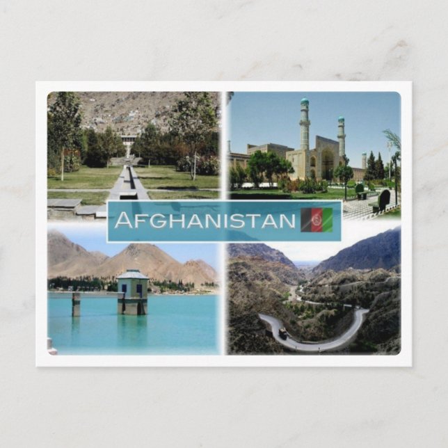 AF Afghanistan - Postcard (Front)