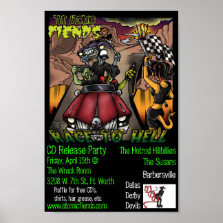AF CD Release Poster
