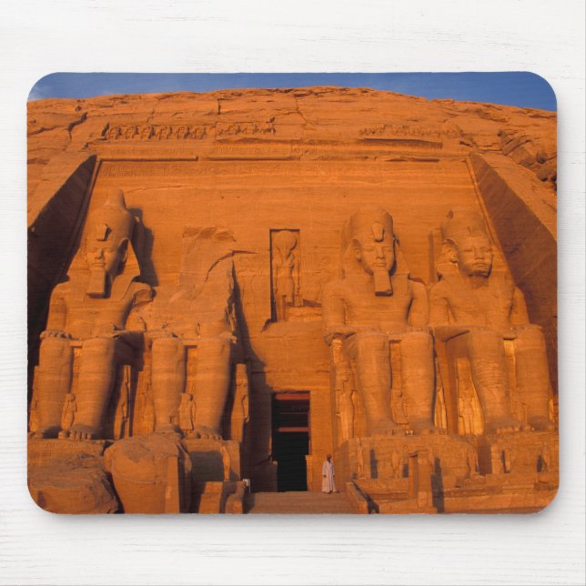 AF, Egypt, Abu Simbel. Facade at sunset, Great Mouse Pad (Front)