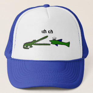 AF- Funny Fish and Gator Hat