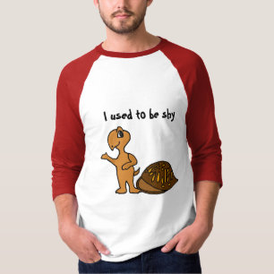 AF- Funny Shy Turtle T-shirt