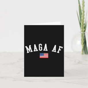 Af Shirt Trump 2024 Republican Take America Back 2 Card