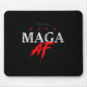 Af Shirt Trump 2024 Republican Take America Back Mouse Pad