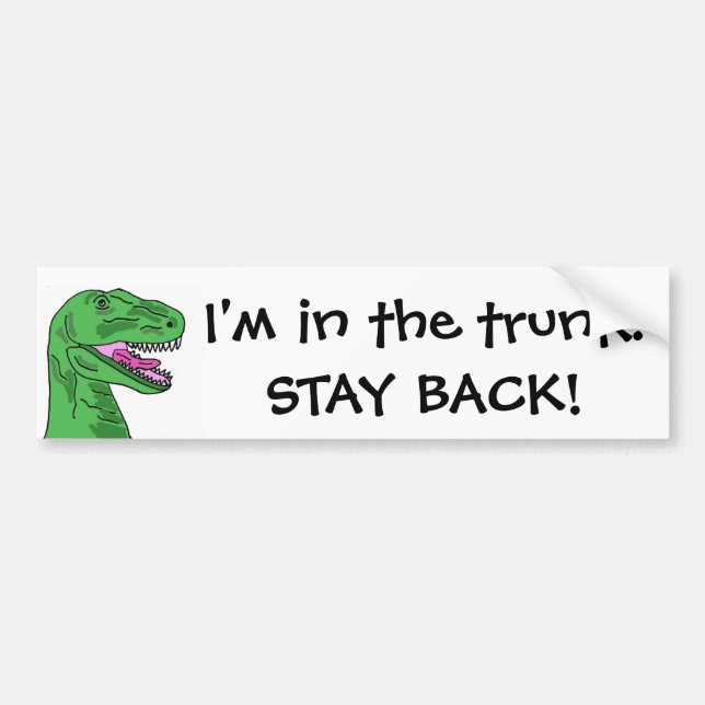 AF- T-Rex trunk sticker (Front)