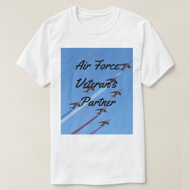 AF Veteran's Partner T-Shirt (Design Front)