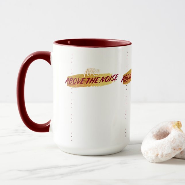 AFC Above The Noise Mug (With Donut)
