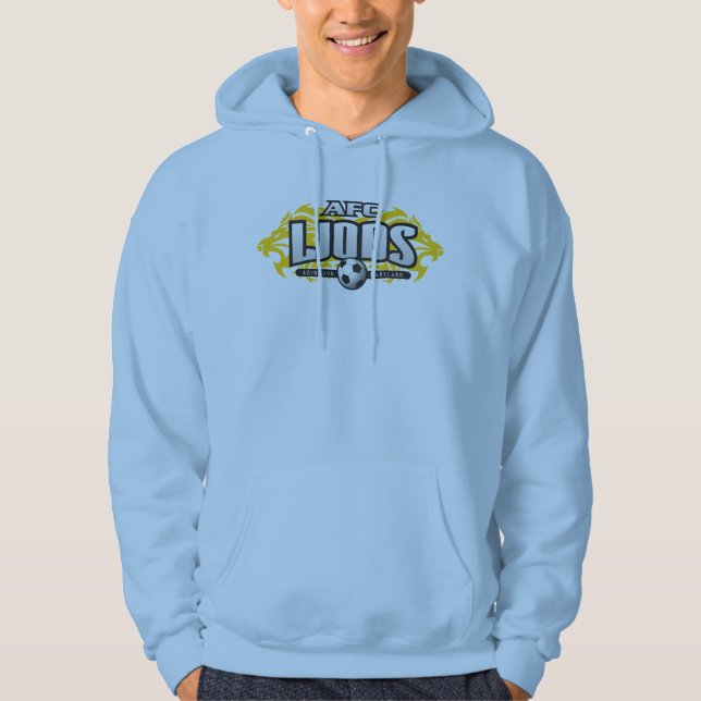 AFC Lions Dark Grey (No #) Hoodie (Front)