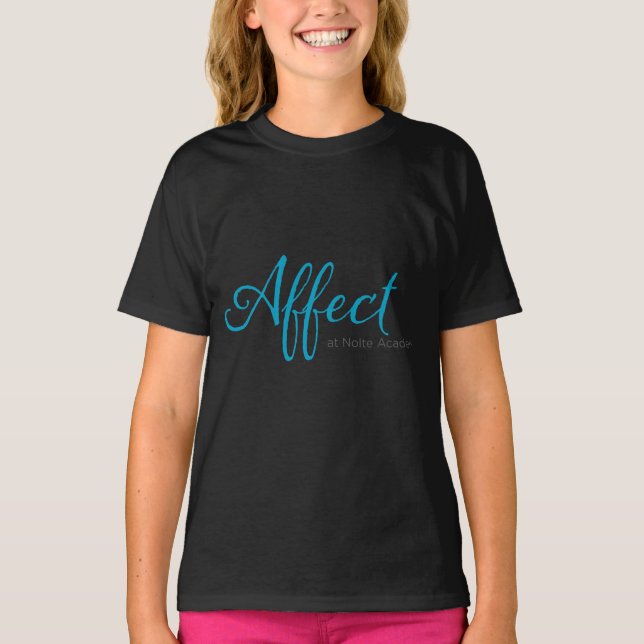 Affect Kid Long Sleeve T-Shirt (Front)