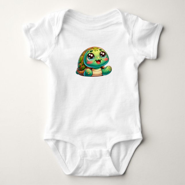 Affectionate baby turtle bodysuit (Front)