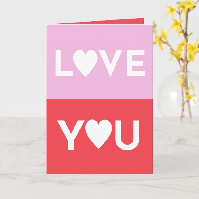 Affectionate Message Card (Yellow Flower)