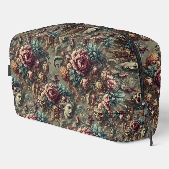 Affectionate Wrath – Gothic Victorian Dopp Kit (Right Corner)