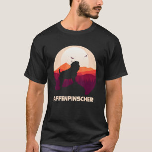 Affenpinscher And Moon Halloween 1 T-Shirt