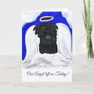 Affenpinscher ANGEL Card
