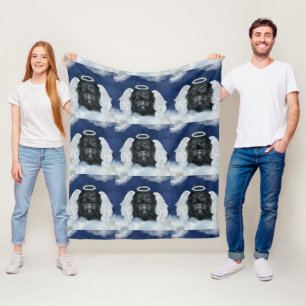 Affenpinscher Angel Fleece Blanket