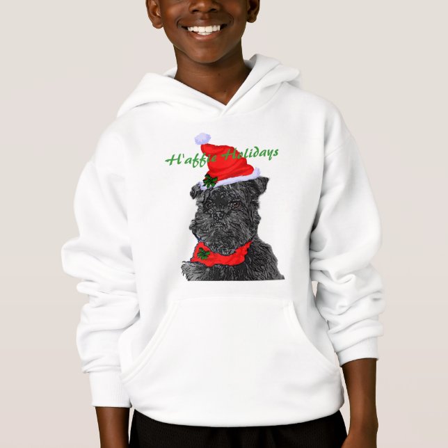 Affenpinscher Christmas Apparel (Front)