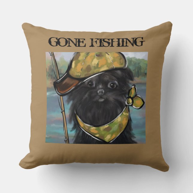 AFFENPINSCHER  CUSHION (Front)