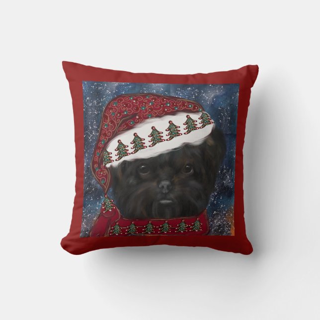 Affenpinscher  cushion (Front)