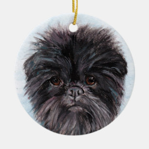 Affenpinscher Dog Art Ornament
