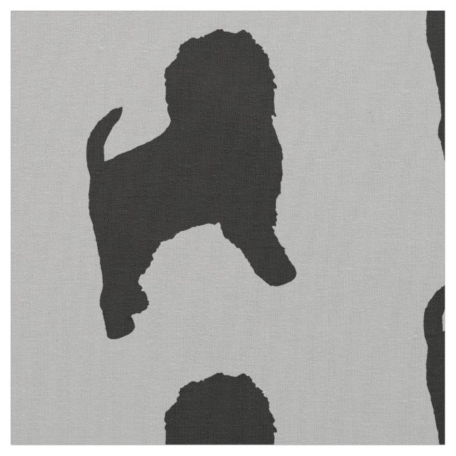 Affenpinscher Dog Fabric (Close Up)