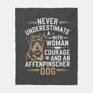 Affenpinscher Dog Fleece Blanket