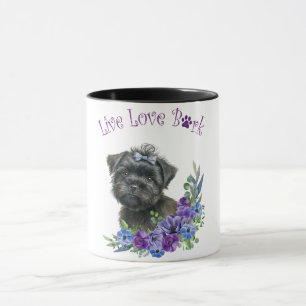 Affenpinscher Dog Mum Floral Mug