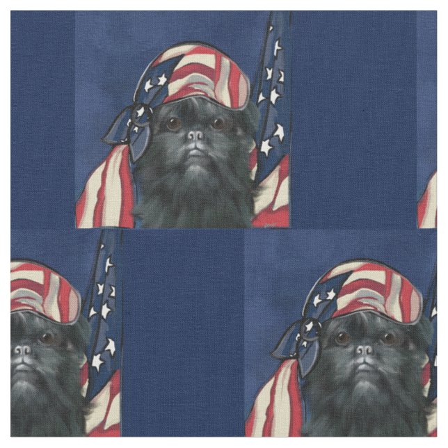 Affenpinscher  fabric (Close Up)