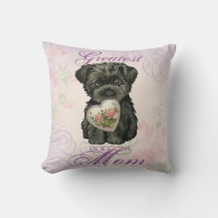 Affenpinscher Heart Mum Cushion