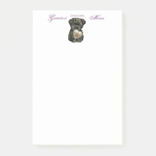 Affenpinscher Heart Mum Post-it Notes