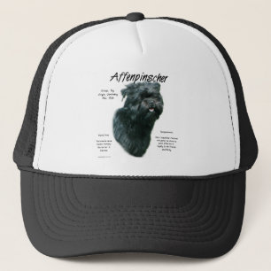 Affenpinscher History Design Trucker Hat