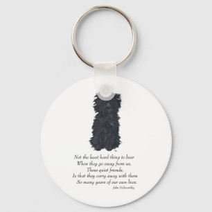 Affenpinscher Keepsake Key Ring
