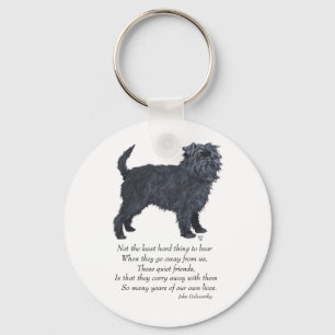 Affenpinscher Keepsake Key Ring