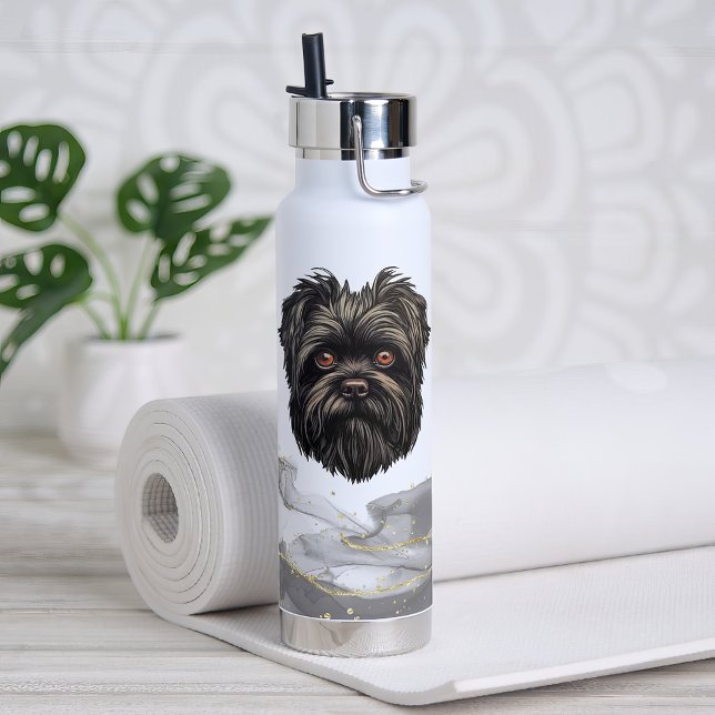Affenpinscher Monkey Dog Affens Terrier Water Bottle (Creator Uploaded)