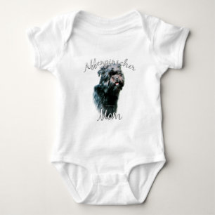 Affenpinscher Mum 2 Baby Bodysuit