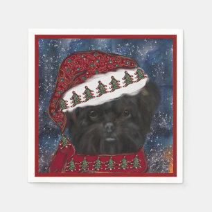 Affenpinscher napkin