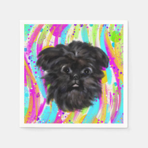 Affenpinscher    napkin