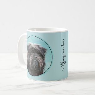 Affenpinscher Painting - Cute Original Dog Art Coffee Mug