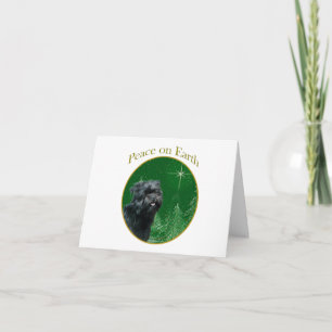 Affenpinscher Peace Card