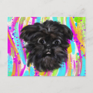 Affenpinscher postcard