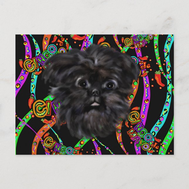 Affenpinscher Postcard (Front)