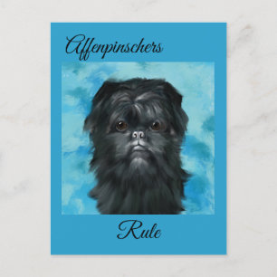 Affenpinscher Postcard