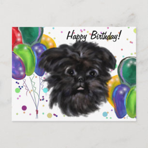 Affenpinscher postcard