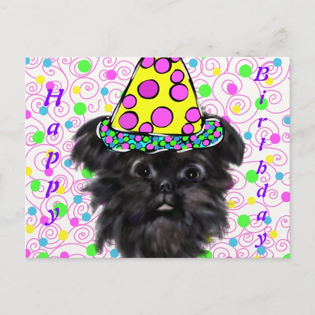 Affenpinscher  postcard (Front)