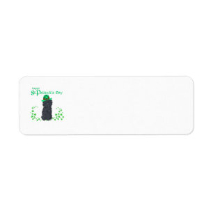 Affenpinscher St Patricks Day Address Labels