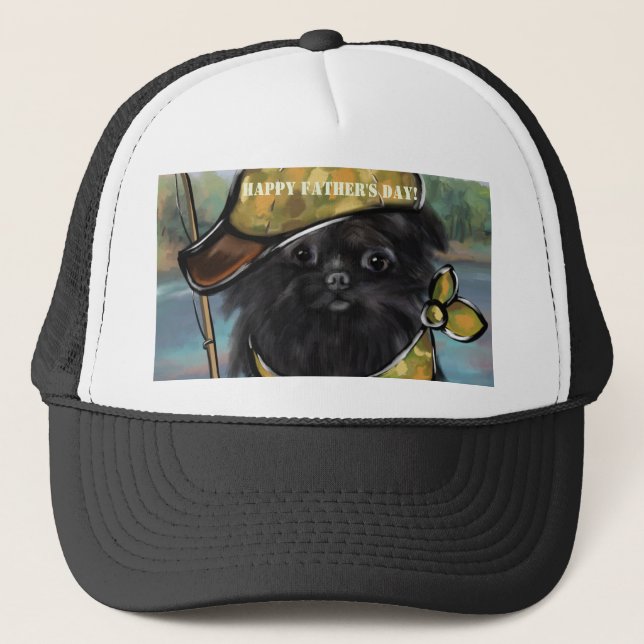 Affenpinscher Trucker Hat (Front)