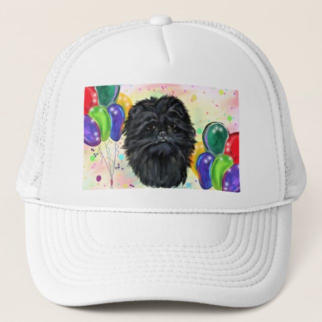 Affenpinscher Trucker Hat (Front)