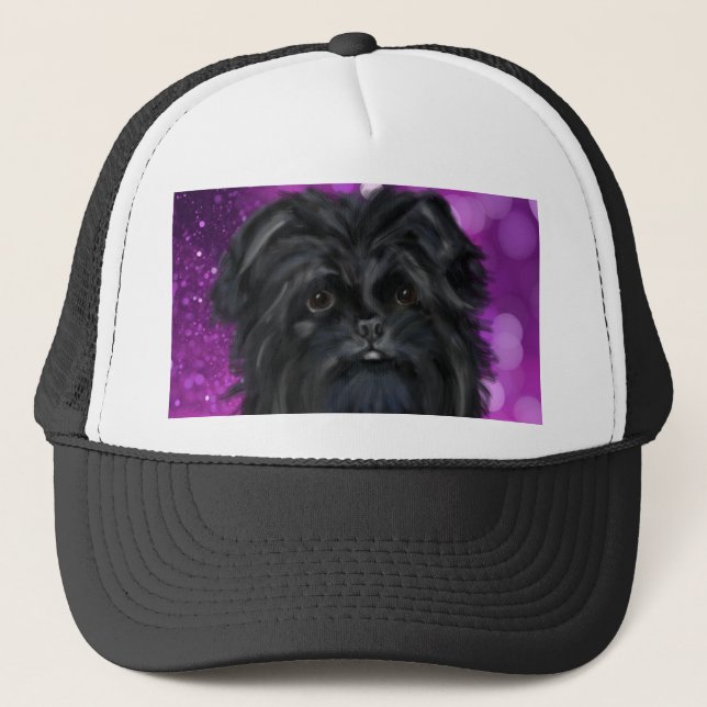 Affenpinscher   trucker hat (Front)