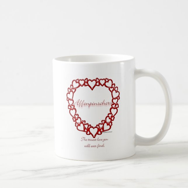 Affenpinscher True Love Coffee Mug (Right)
